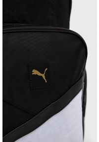 Puma Plecak kolor czarny duży gładki. Kolor: czarny. Wzór: gładki #2