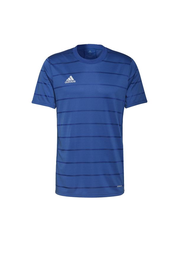 Adidas - Jersey adidas Campeon 21. Kolor: niebieski. Materiał: jersey. Sport: piłka nożna, fitness
