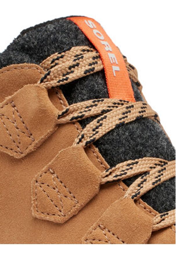 sorel - Sorel Sneakersy 2099121253 Brązowy. Kolor: brązowy. Materiał: zamsz, skóra