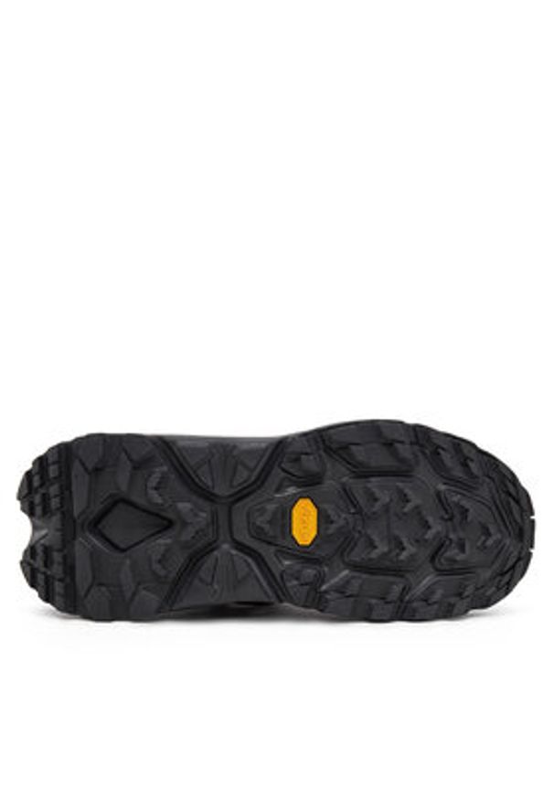 HOKA - Hoka Trekkingi Kaha 2 Low GTX GORE-TEX 1123190 Czarny. Kolor: czarny. Materiał: skóra, nubuk. Technologia: Gore-Tex. Sport: turystyka piesza