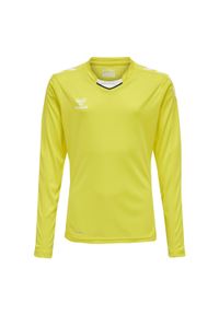 Koszulka dziecięca Hummel hmlCore. Kolor: żółty. Sport: piłka nożna #1