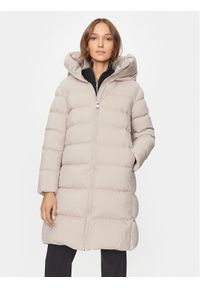 Hetrego - Hetregó Płaszcz zimowy Lena 8K697 23WD10 Beżowy Regular Fit. Kolor: beżowy. Materiał: syntetyk. Sezon: zima