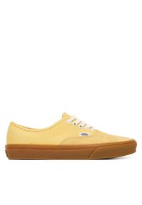 Vans Tenisówki Authentic VN000D6GBK11 Żółty. Kolor: żółty. Materiał: materiał #1