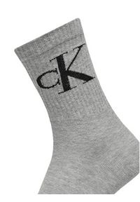 Calvin Klein Jeans Skarpety długie 701228811 Szary. Kolor: szary. Materiał: materiał, bawełna #3