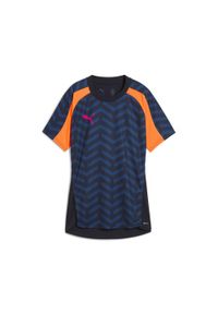 Puma - Damska koszulka piłkarska individualBLAZE PUMA. Kolor: żółty, pomarańczowy, różowy, wielokolorowy, niebieski. Sport: piłka nożna #1