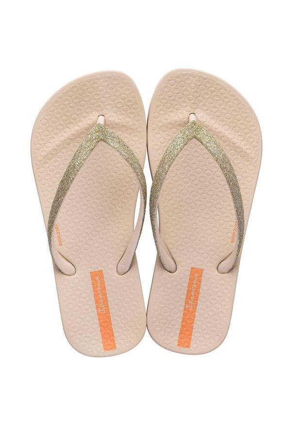 Klapki Lolita Kids Antomica Ipanema Dzieci. Okazja: na co dzień. Kolor: żółty. Materiał: syntetyk. Styl: casual