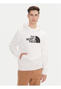 The North Face Bluza Drew Peak NF0A89EM Biały Regular Fit. Kolor: biały. Materiał: bawełna