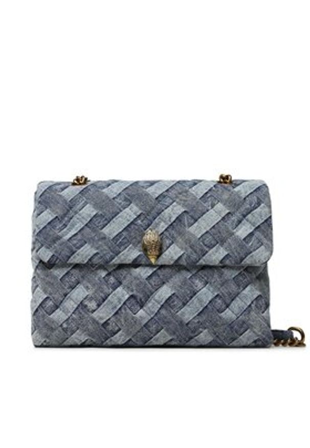 Kurt Geiger Torebka Large Kensington Soft 9796588669 Granatowy. Kolor: niebieski