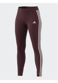 Adidas - adidas Legginsy 3 Stripes Leggings IM2850 Czerwony. Kolor: czerwony. Materiał: bawełna #13
