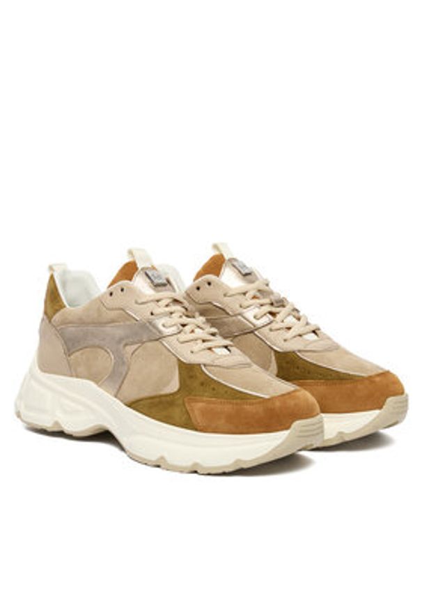HÖGL Sneakersy 0-105302-14990 Beżowy. Kolor: beżowy. Materiał: skóra, zamsz