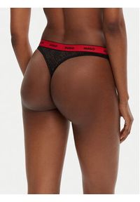 Hugo - HUGO Komplet stringów 50535265 Czarny. Kolor: czarny. Materiał: syntetyk #4