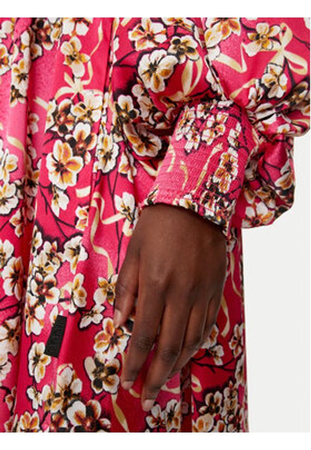 Hugo Sukienka codzienna Kween-1 50516840 Różowy Regular Fit. Okazja: na co dzień. Kolor: różowy. Materiał: syntetyk. Typ sukienki: proste. Styl: casual