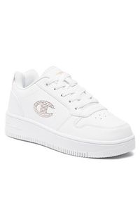 Champion Sneakersy Rebound Platform Glitter G Gs Low Cut Shoe S32872-CHA-WW008 Biały. Kolor: biały #3