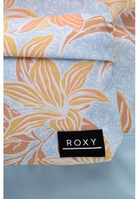 Roxy Plecak damski duży wzorzysty. Kolor: niebieski. Materiał: poliester
