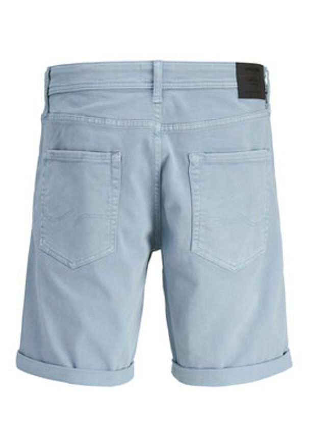 Jack & Jones Szorty jeansowe Rick 12274985 Błękitny Regular Fit. Kolor: niebieski. Materiał: bawełna