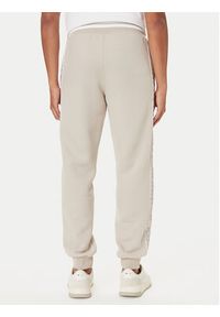 Guess Spodnie dresowe Z5BB18 KB3P2 Beżowy Regular Fit. Kolor: beżowy. Materiał: bawełna, syntetyk #3