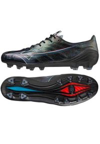 Buty piłkarskie męskie Mizuno Morelia Alpha Japan MD. Zapięcie: sznurówki. Kolor: wielokolorowy. Materiał: syntetyk, materiał. Szerokość cholewki: normalna. Sport: piłka nożna