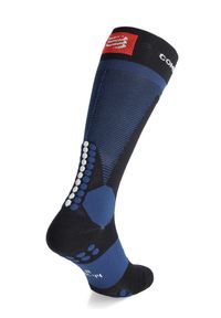 Skarpety skiturowe Compressport Ski Touring Full Socks. Kolor: czarny