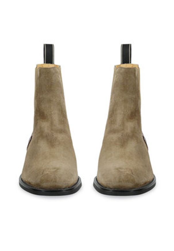 GANT - Gant Sztyblety 31553127 Khaki. Kolor: brązowy. Materiał: zamsz, skóra