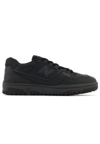 Buty unisex New Balance BB550BBB – czarne. Kolor: czarny. Materiał: materiał, skóra, syntetyk. Szerokość cholewki: normalna