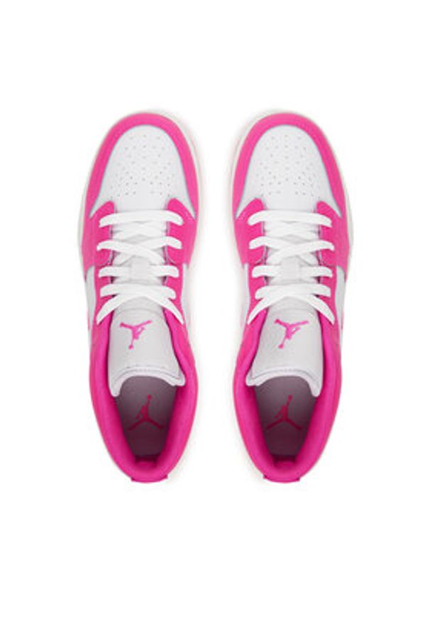 Nike Sneakersy Air Jordan 1 Low Se (GS) FV8486 600 Biały. Kolor: biały. Materiał: skóra. Model: Nike Air Jordan