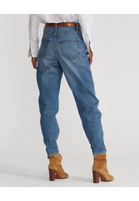 Ralph Lauren - RALPH LAUREN - Jeansy z luźnymi nogawkami. Stan: podwyższony. Kolor: niebieski #5