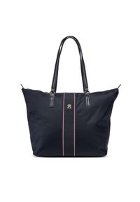 TOMMY HILFIGER - Torebka Tommy Hilfiger. Kolor: niebieski