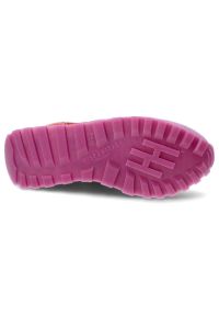 Fioletowe Sneakersy Hispanitas Modne Obuwie Damskie. Okazja: na spacer. Kolor: czerwony. Wzór: kolorowy #6
