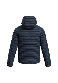 Stedman - Męska Kurtka Ocieplana Lux. Kolor: niebieski. Materiał: puch. Sport: turystyka piesza