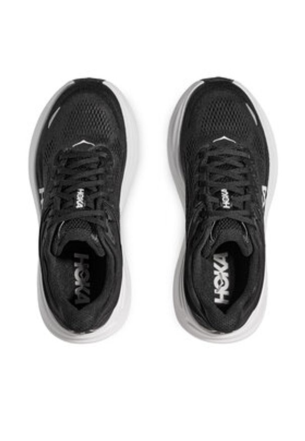 HOKA - Hoka Buty do biegania Bondi 9 1162011 Czarny. Kolor: czarny. Materiał: materiał