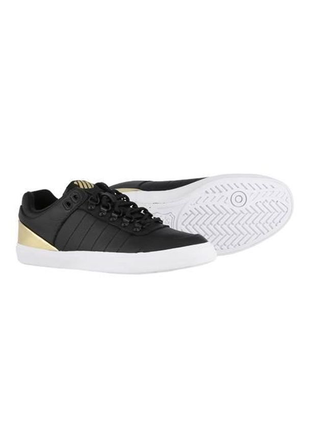 Buty do chodzenia damskie K-Swiss Gstaad Neu Sleek. Kolor: czarny. Materiał: syntetyk, materiał. Szerokość cholewki: normalna. Sport: turystyka piesza