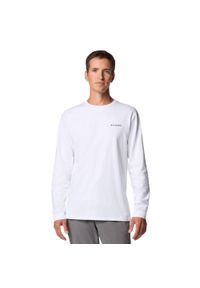columbia - Bluza męska Columbia Explorers Canyon. Kolor: biały. Styl: sportowy. Sport: turystyka piesza