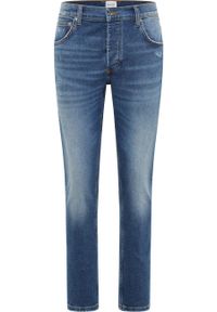 Męskie Spodnie Jeansowe Mustang Style Toledo Tapered Denim Blue 1016325 5000 434 #2