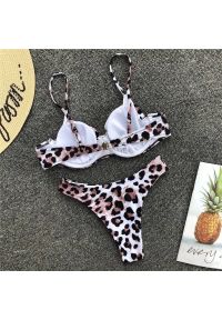 Intica - Strój kąpielowy dwuczęściowy z nowoczesnym wzorem na plażę i basen Ayelet. Materiał: materiał #3