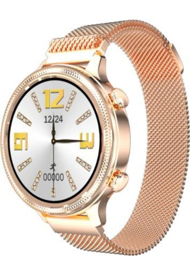 Smartwatch Lokmat M3 Złoty. Rodzaj zegarka: smartwatch. Kolor: złoty