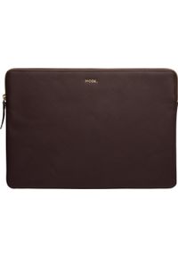 Torba dbramante Paris - Saffiano full-grain leather sleeve for Laptop 15"/MacBook Pro 16" 2019 - Dark Chocolate