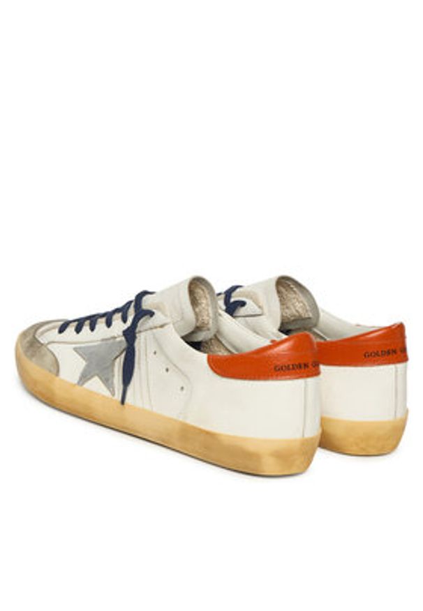 GOLDEN GOOSE - Golden Goose Sneakersy Super Star Penstar Classic GMF00107.F004029.11367 Biały. Kolor: biały. Materiał: skóra