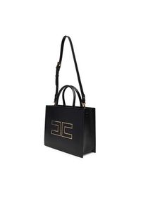 Elisabetta Franchi Torebka BS-32A-56E2-V420 Czarny. Kolor: czarny. Materiał: skórzane #4