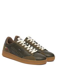 Aeronautica Militare Sneakersy 252SC0306UCT03385 Zielony. Kolor: zielony. Materiał: skóra #5