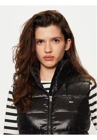 Tommy Jeans Bezrękawnik DW0DW19390 Czarny Regular Fit. Kolor: czarny. Materiał: syntetyk. Długość rękawa: bez rękawów #5
