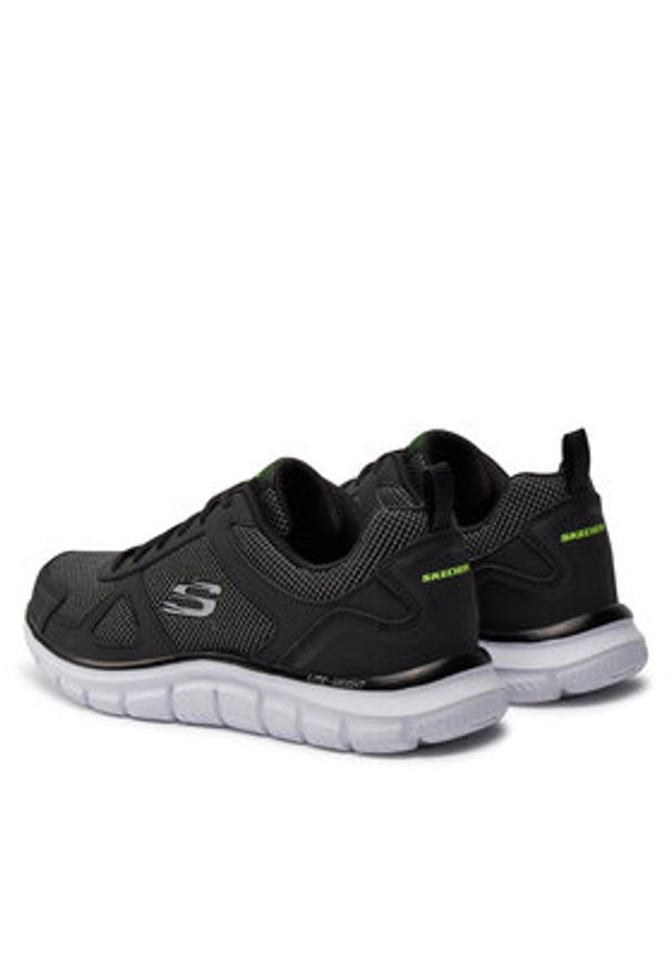 skechers - Skechers Sneakersy Bucolo 52630/BKW Szary. Kolor: szary. Materiał: skóra, syntetyk