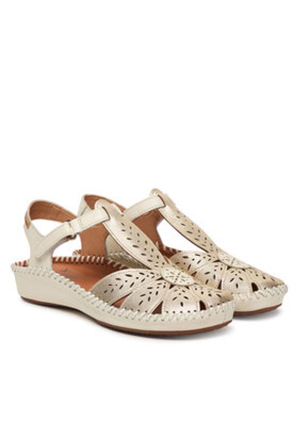 Pikolinos Sandały P. Vallarta 655-0841Clc1 Złoty. Kolor: złoty. Materiał: skóra