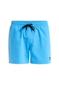 Quiksilver - Szorty kąpielowe dla Mężczyzn EVERYDAY SOLID VOLLEY 15" Niebieski. Kolor: niebieski. Materiał: poliester, materiał. Styl: sportowy