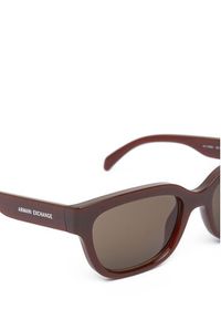 Armani Exchange Okulary przeciwsłoneczne 0AX4155SU 837373 Brązowy. Kolor: brązowy