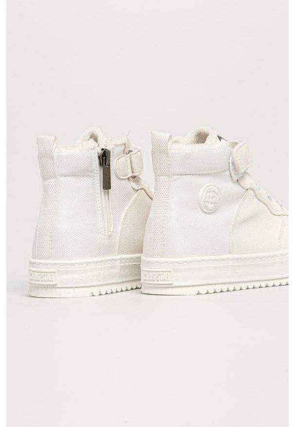 Big-Star - Big Star - Buty dziecięce. Nosek buta: okrągły. Kolor: biały. Materiał: guma