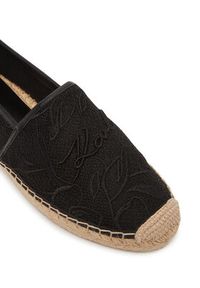 Karl Lagerfeld - KARL LAGERFELD Espadryle Kamini KL80121A Czarny. Kolor: czarny. Materiał: materiał #2
