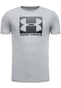 Under Armour T-Shirt Ua Boxed Sportstyle 1329581 Szary Loose Fit. Kolor: szary. Materiał: syntetyk, bawełna #5