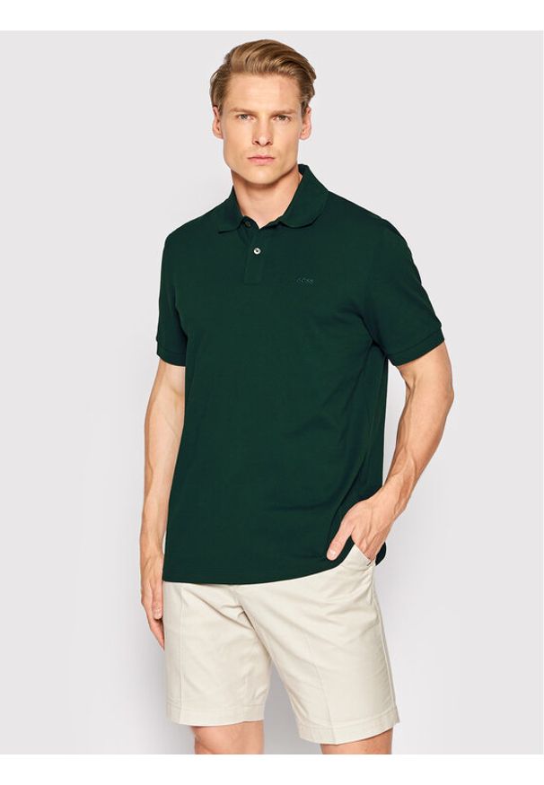 BOSS - Boss Polo Pallas 50468362 Zielony Regular Fit. Typ kołnierza: polo. Kolor: zielony. Materiał: bawełna