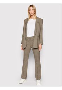 BOSS - Boss Spodnie materiałowe Tokna 50463620 Kolorowy Regular Fit. Materiał: wiskoza. Wzór: kolorowy #5