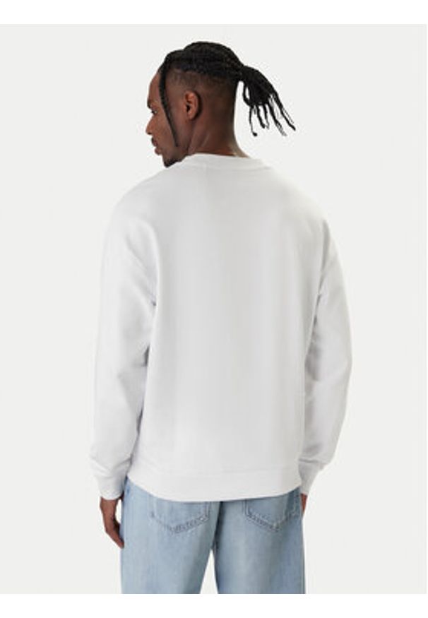 Hugo - HUGO Bluza Namenex 50554392 Biały Regular Fit. Kolor: biały. Materiał: bawełna